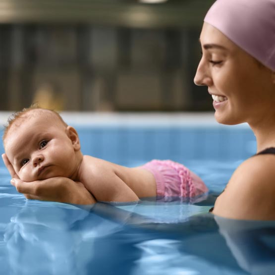 Знижка 50 % на перше персональне заняття для дітей від аквацентру «Baby Spa»