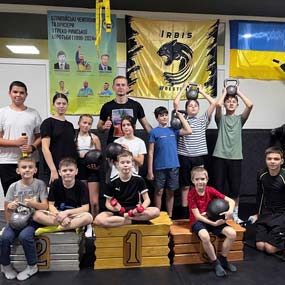 Сертифікат на два безкоштовних тренування для дітей від студії CrossFit Kids